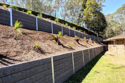Concrete Retaining Wall
